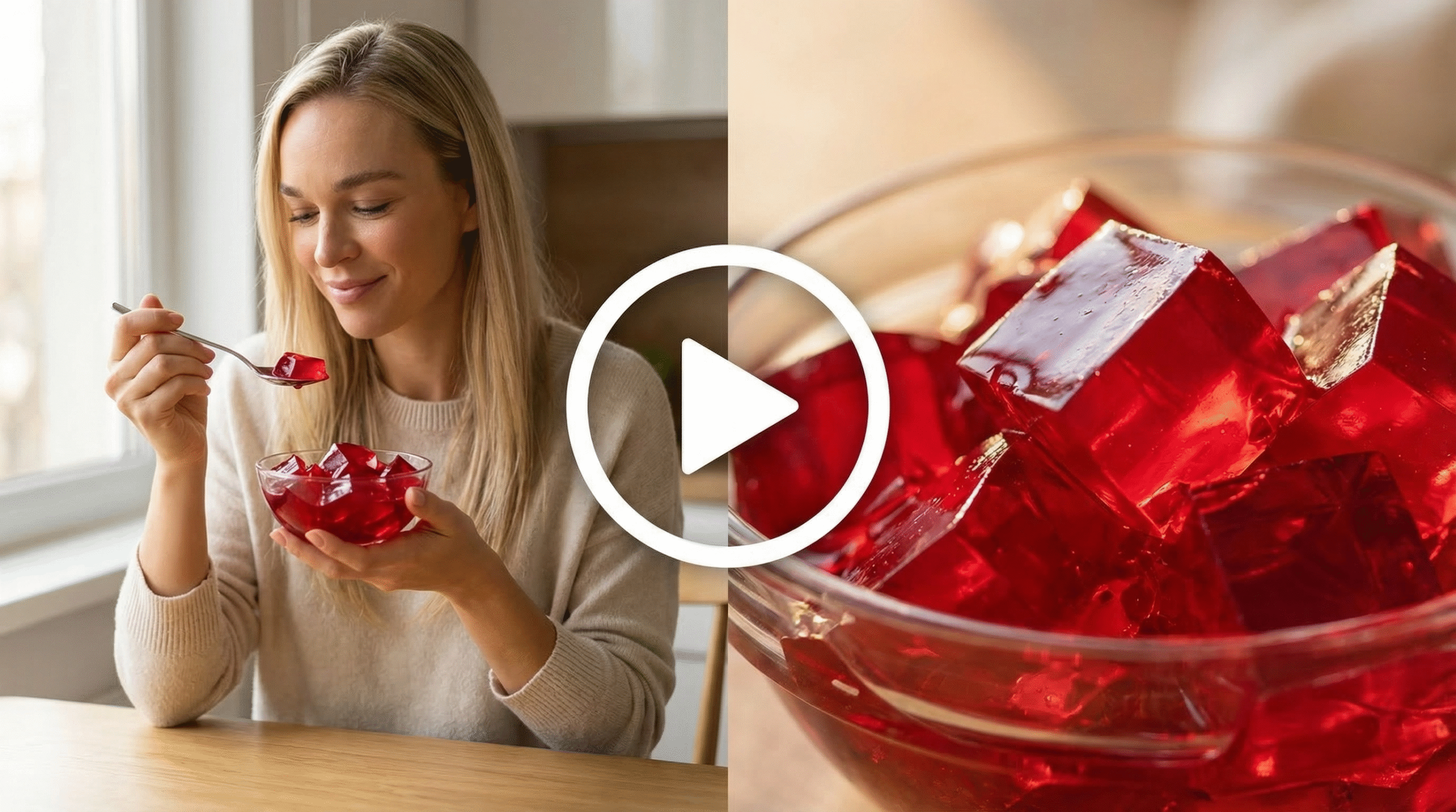 Women's nighttime wellness ritual video